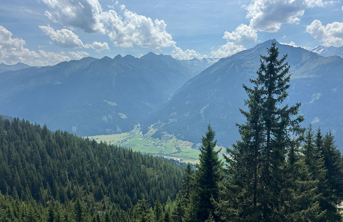 5-Ausflugsziele-in-Neukirchen-beim-Naturdorf-Oberkühnreit-wald-und-berg-von-oben