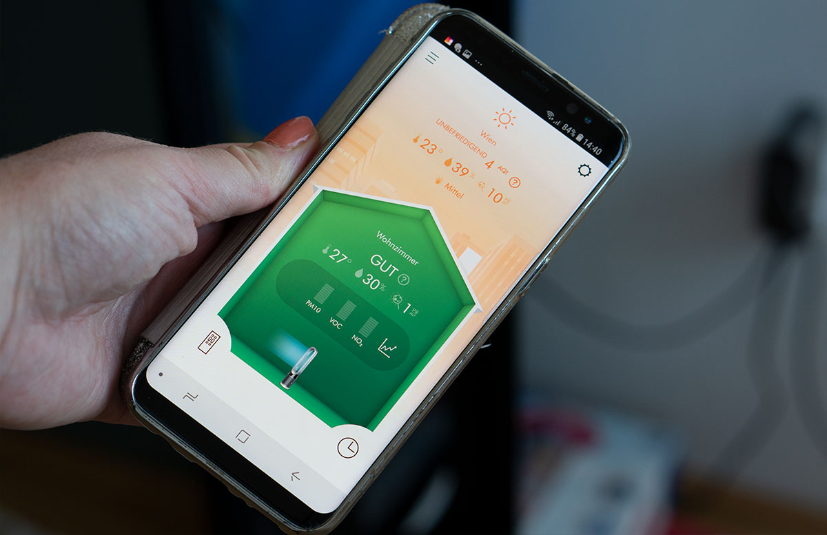 Dyson Pure Cool - Der Luftreiniger zum Wohlfühlen app luftqualität