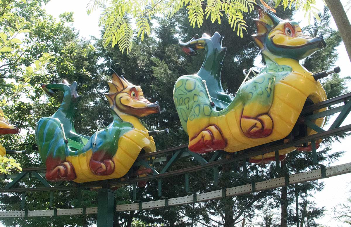 Neuheiten im Familypark in St. Margarethen drache