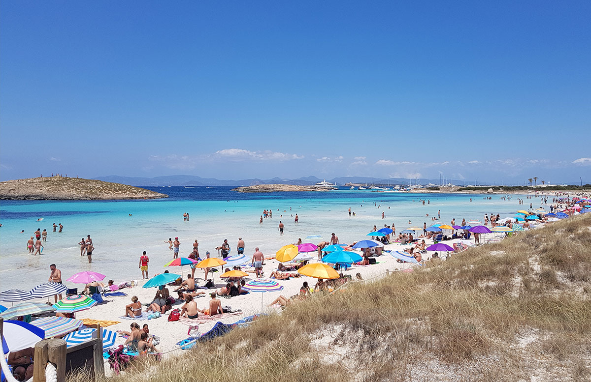 Formentera-Traumstrand-playa-illetes-aussicht