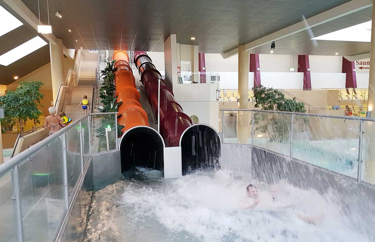Hotel Allegria Resort Stegersbach by Reiters poolbereich high speed rutsche