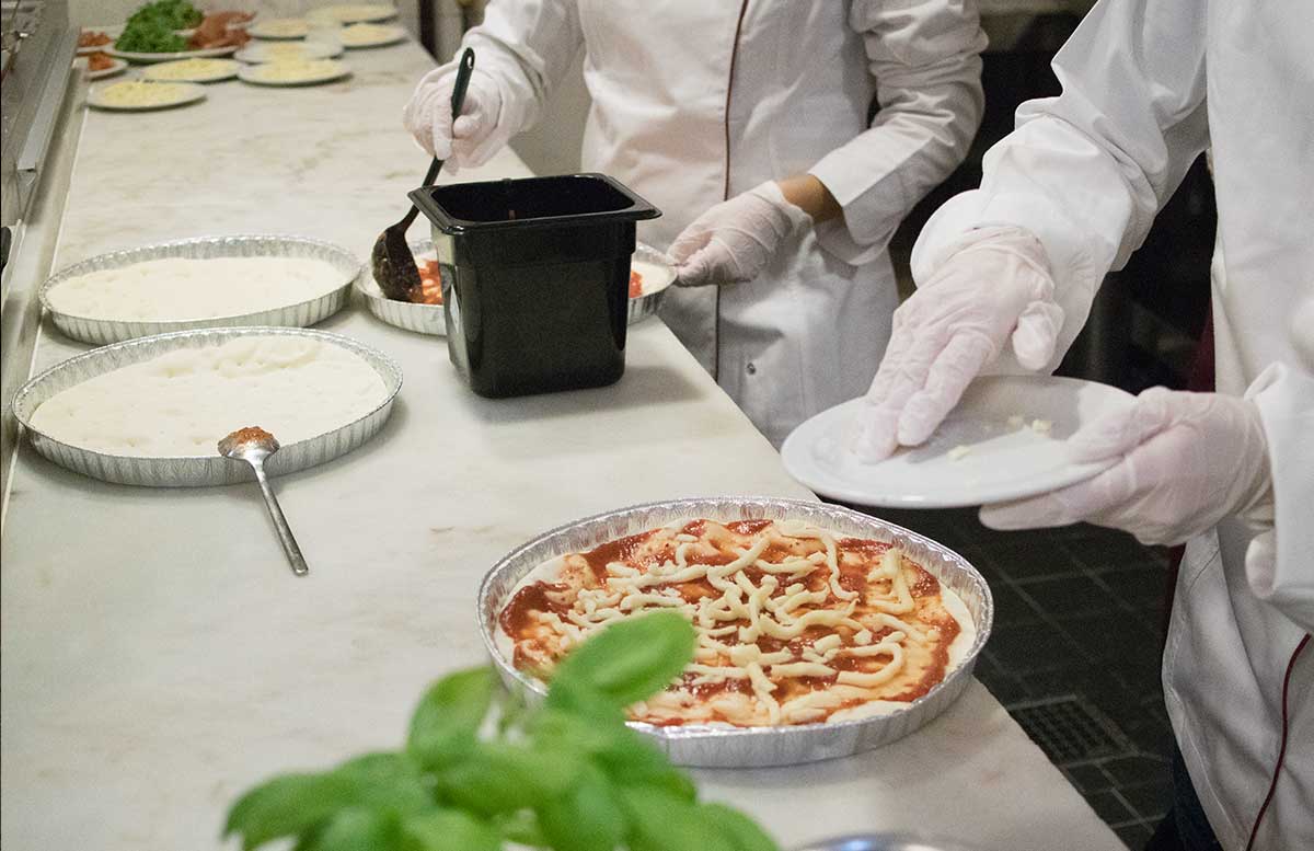Kochworkshop bei Vapiano glutenfreie Pasta und Pizza glutenfreie alternative wird angeliefert