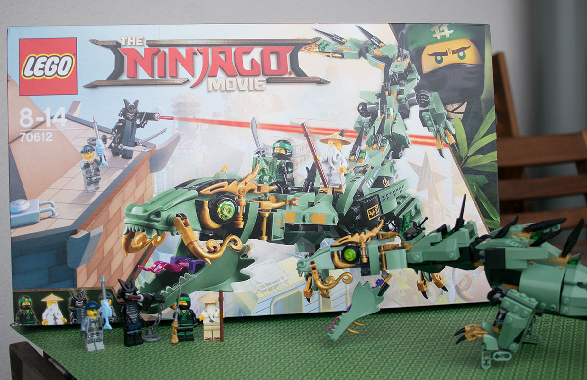 LEGO Ninjago Mech-Drache des Grünen Ninja 70612 schachtel