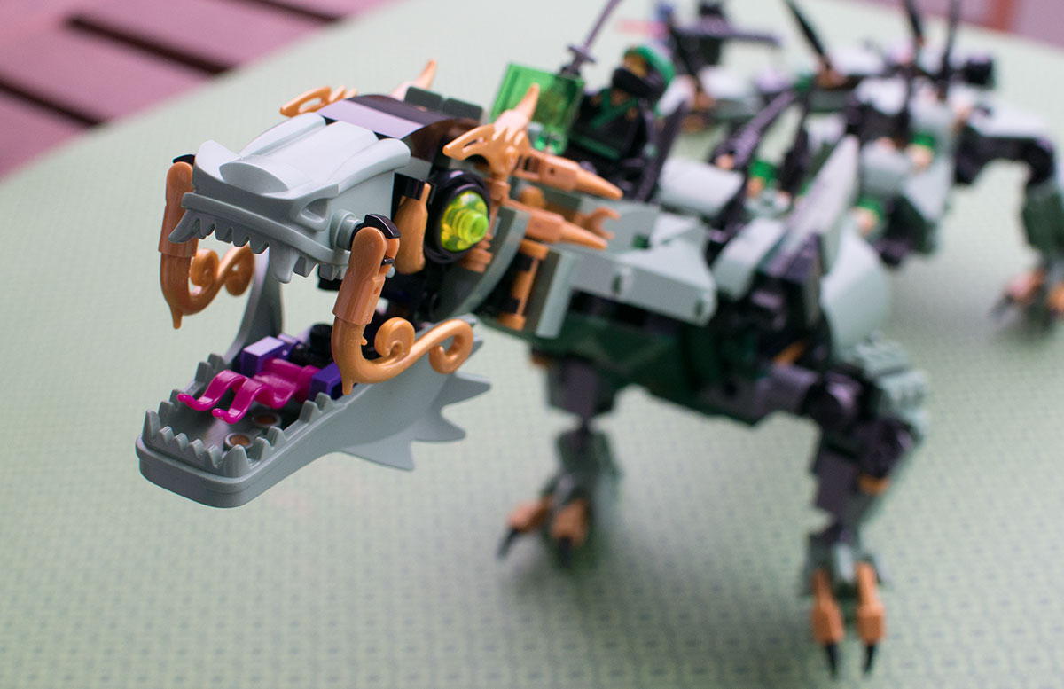 LEGO Ninjago Mech-Drache des Grünen Ninja 70612 schnappmaul