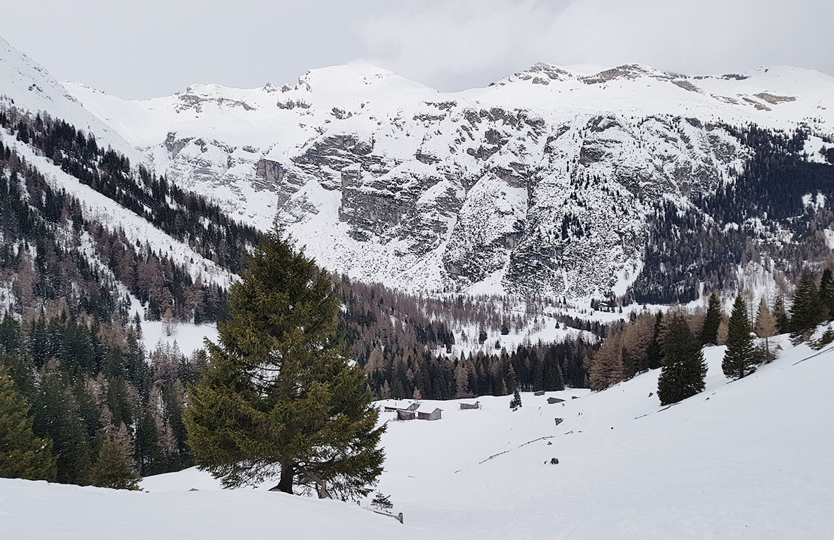 Schneeschuhwanderung-zum-Obernberger-See-berglandschaft