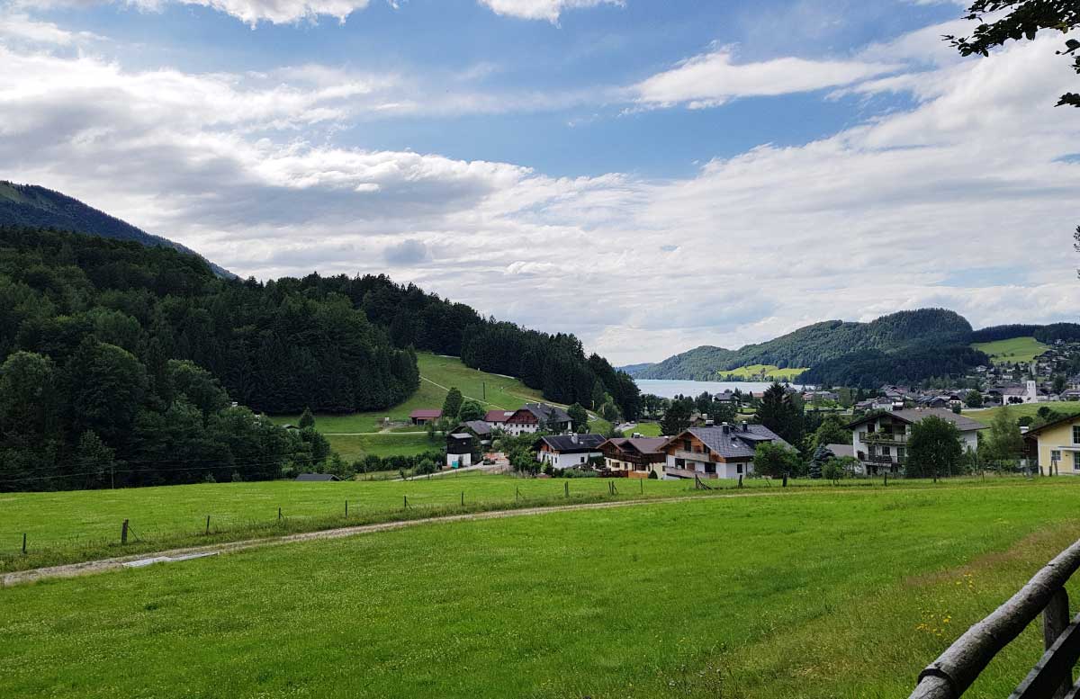 Sommerrodeln in Fuschl und der Waldkletterweg in Faistenau landschaft